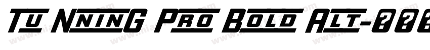 Tu NninG Pro Bold Alt字体转换